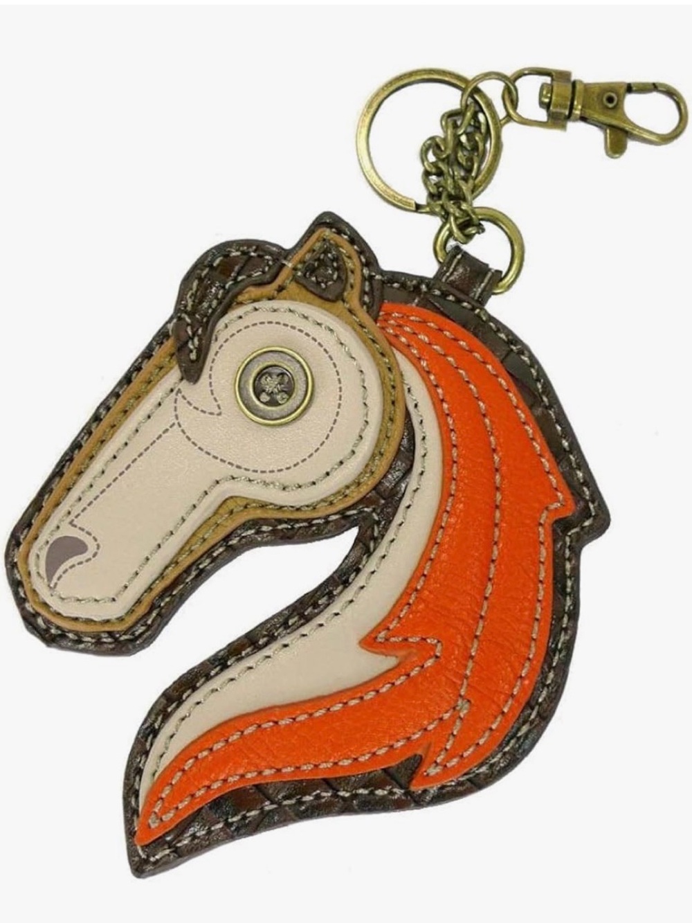 Chala Horse Appliqué Key Fob Bag Charm NWOT